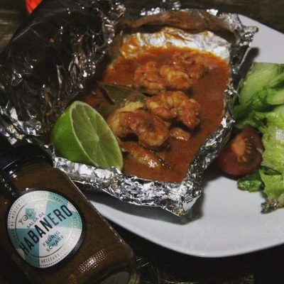Roter Schnapper Fisch a la Diabla mit Habanero